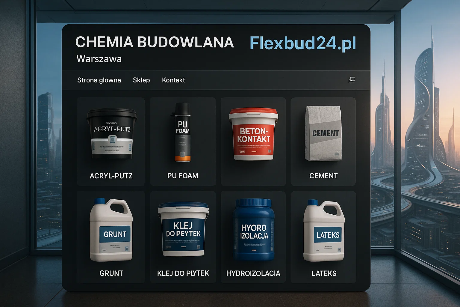 chemia budowlana online Flexbud24.pl - Warszawa